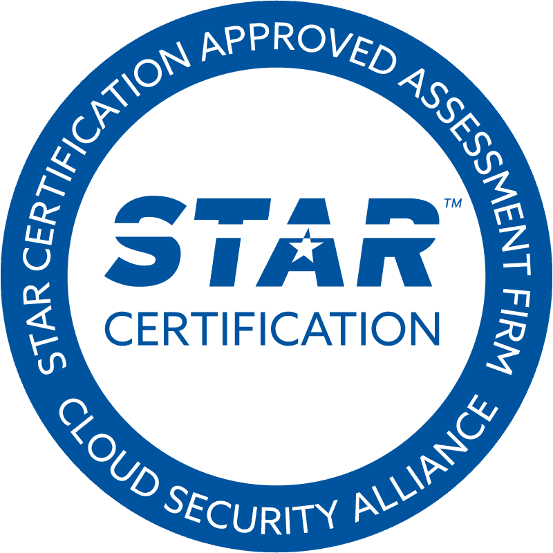 Cloud Security Alliance STAR Certification Approved Assessment Firm